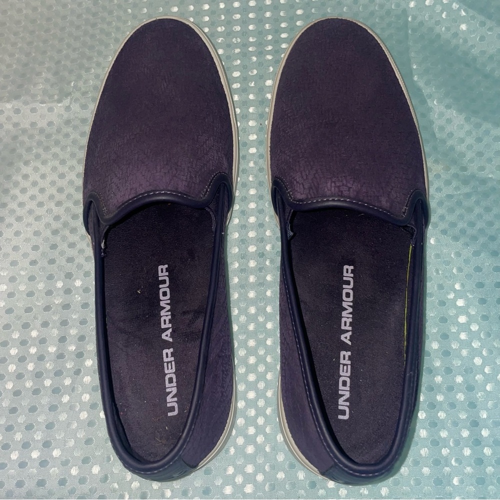 Under Armour Purple Slip Ons 9.5 - Picture 5 of 8